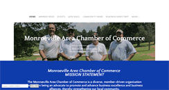 Desktop Screenshot of monroevillechamber.com